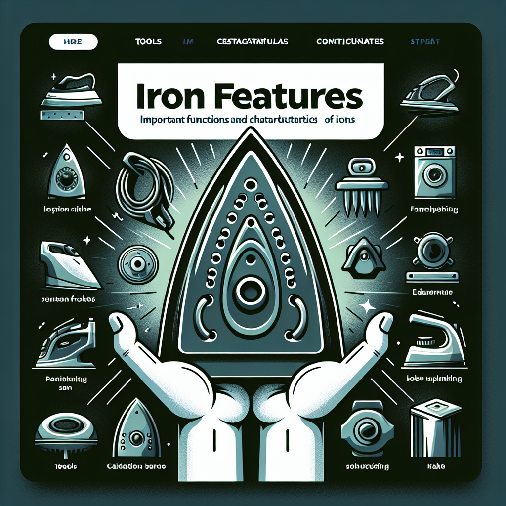 Bügeleisen-Features