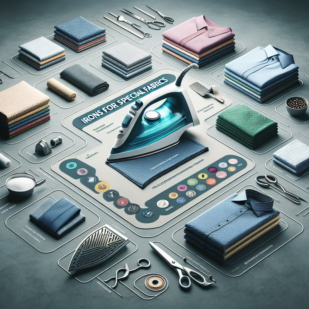 Bügeleisen für spezielle Stoffe