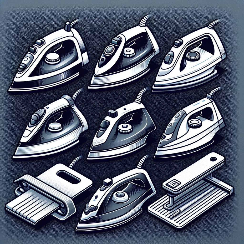 Bügeleisen-Typen