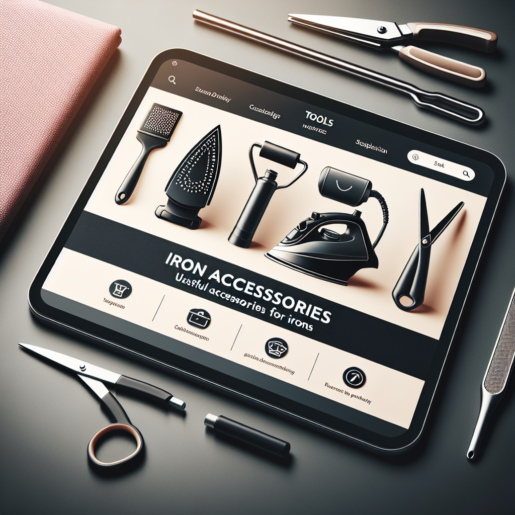 Bügeleisen-Zubehörteile