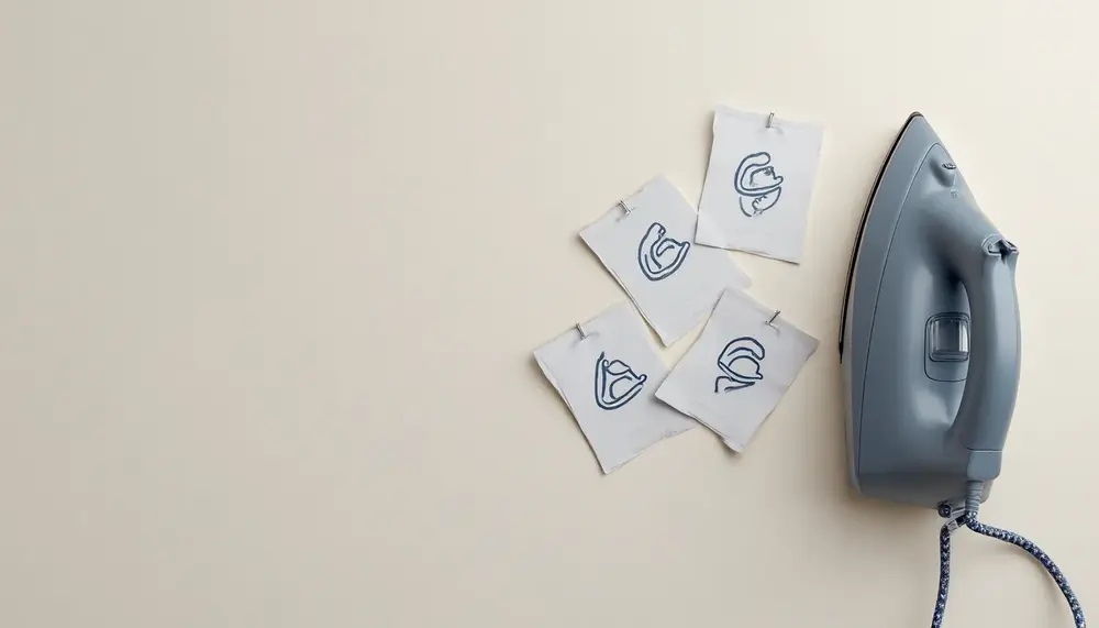 Bügeleisen Icon auf Etiketten: So entschlüsseln Sie die Bedeutung