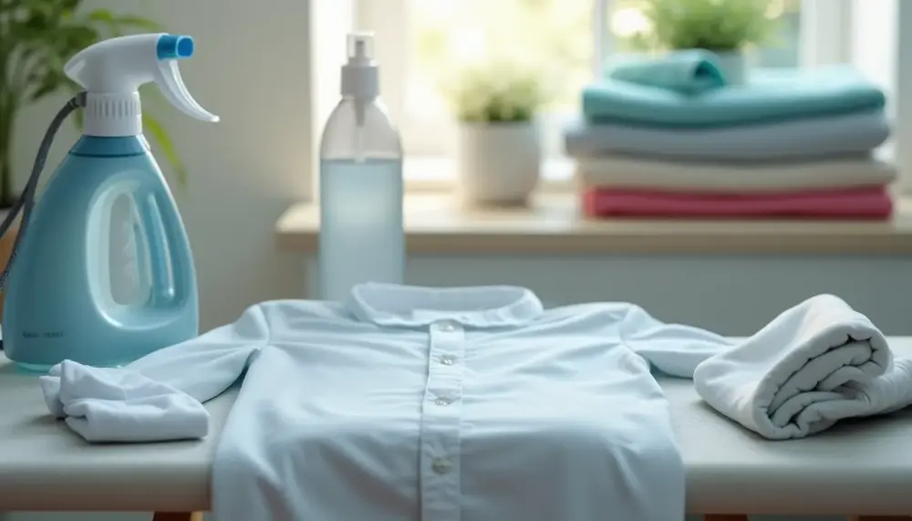 Effektiver und leicht: Bügeln mit einer Sprühflasche