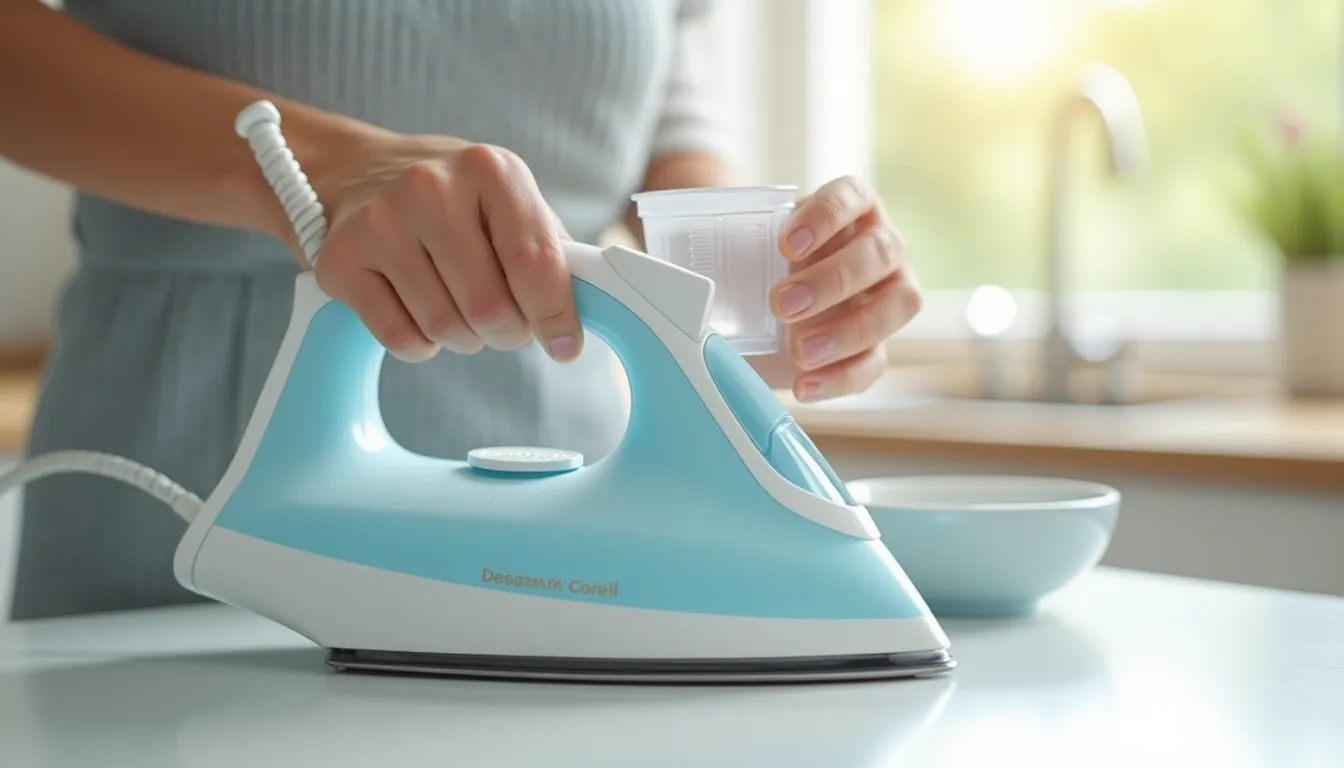 Effektives Bügeleisen entkalken mit Heitmann – So klappt’s!