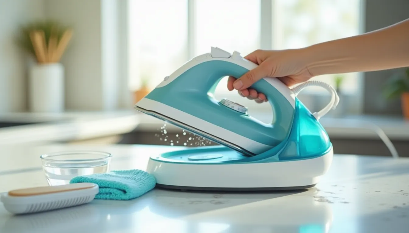 Schritt-für-Schritt-Anleitung: Bügeleisen Braun OptiStyle entkalken