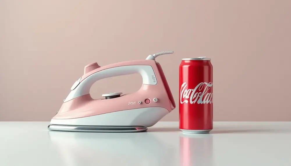 Schritt-für-Schritt-Anleitung: Bügeleisen reinigen mit Cola